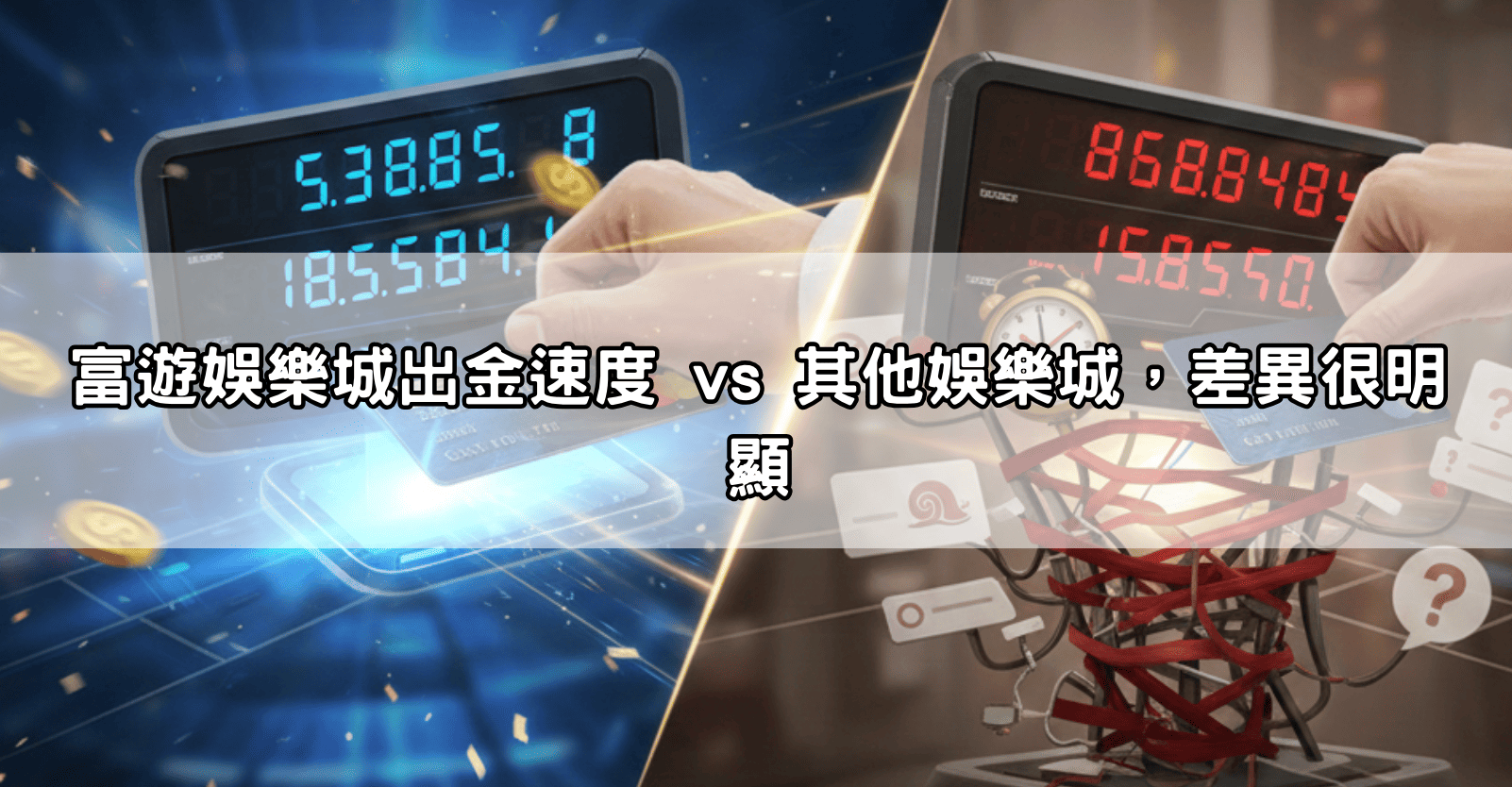 富遊娛樂城出金速度 vs 其他娛樂城,差異很明顯